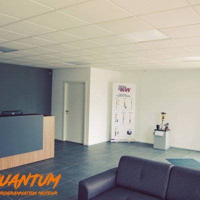 Photo de l'accueil du seul local Quantum France